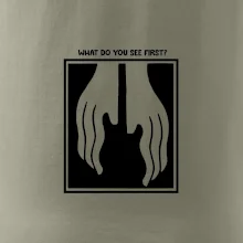What do you see first? Gitara - Ruky