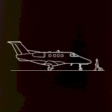 Obrys Embraer Phenom 100