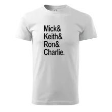 Mick Keith Ron Charlie