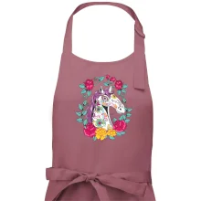 Kôň farebný s kvetinami