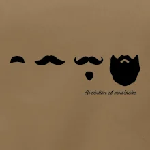 Evolution mustache Evolution mustache