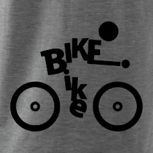 Bike nápis postava