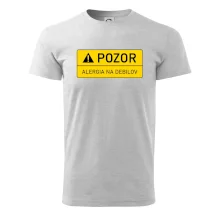 Pozor alergia na debilov Pozor alergia na debilov
