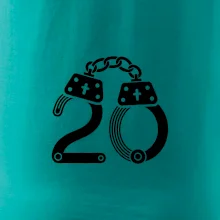 Narodeninové tričko pre policajta - putá 20 Narodeninové tričko pre policajta - putá 20