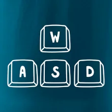 WASD klávesy - prso