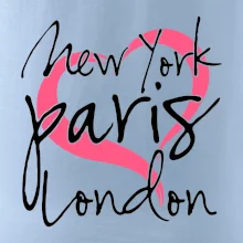 I love NYC Paris London