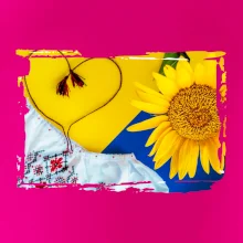 Ukrajina slnečnice a kroj