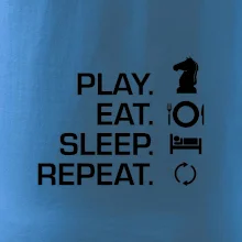 Eat sleep play - šach