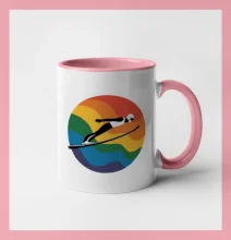 Skokan na lyžiach v kruhu