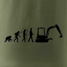 Evolúcia bager malý Evolúcia bager malý