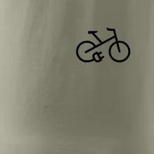 Obrázok kolesa na prsníku ebike