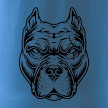 Americký stafordšírsky teriér hlava