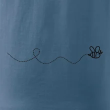 Dráha letu včely - vlnovka Dráha letu včely - vlnovka