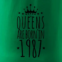 Queens are born in 1987