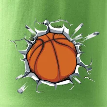 Basketbal lopta v triku