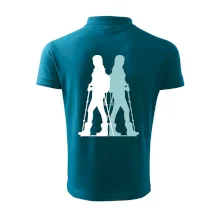 Nordic walking figúry - žena