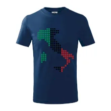 Taliansko obrys vlajka