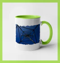 Stožiar vysokého napätia zospodu