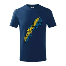 Mapy - názvy miest - Švédsko