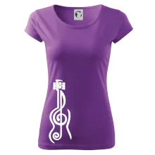 Husľový kľúč gitara Husľový kľúč gitara