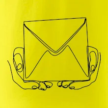 Obálka pôšták jedným ťahom