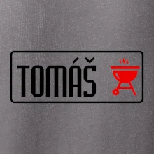 Tričko na grilovanie s vlastným menom