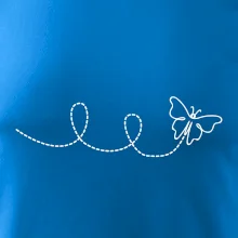 Dráha letu motýľa - slučka