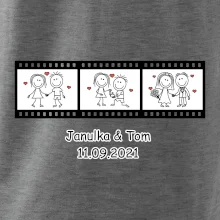 Svadobný deň - váš nápis (Hana-creative)