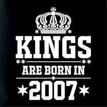 Kings are born in 2007