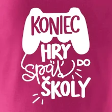 Koniec hry, späť do školy