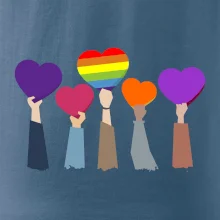 LGBT ruky srdce