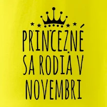 Princezné sa rodia v novembri Princezné sa rodia v novembri