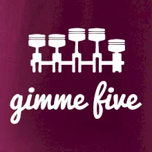 Gimme five - daj mi päť - päťvalec