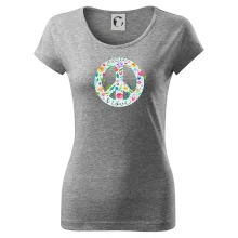 Peace and love symbol