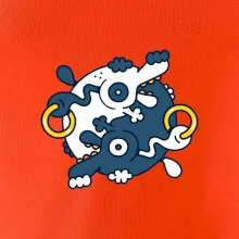 Yin & Yang abstraktné psy