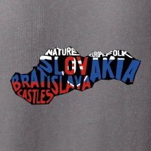 Mapy - názvy miest - Slovensko