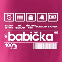 Čiarový kód - Dedko/Babicka