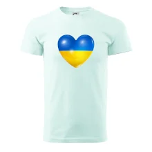 Ukrajina srdce vlajka Ukrajina srdce vlajka