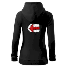 Párová turistická značka  červená Párová turistická značka  červená