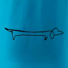 Jazvečík - kreslený