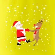 Tancujúci Santa a sob