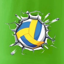 Volejbal lopta v triku