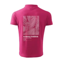 Králický Sněžník - vrstevnice v obdĺžniku