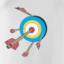 Šípy vo farebnom terči