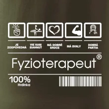 Čiarový kód fyzioterapeutka Čiarový kód fyzioterapeutka