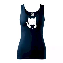 Mačka drží srdce Mačka drží srdce