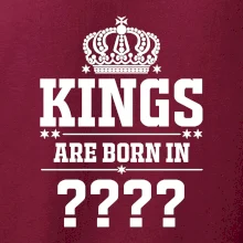 Kings are born in   (Vlastný mesiac narodenia)