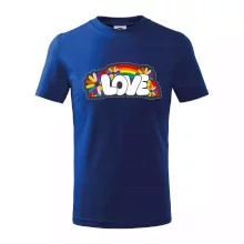 Love s dúhou v pozadí