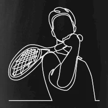 Tenista jedným ťahom