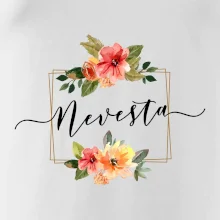 Nevesta štvorec oranžový